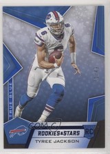 2019 Panini Rookies & Stars Rookies True Blue 31/49 Tyree Jackson #177 0bz