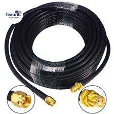 SMA Extension Cable 32.8Ft 10M SMA Male to SMA Female RG58 Coaxial Cable 50 Ohm