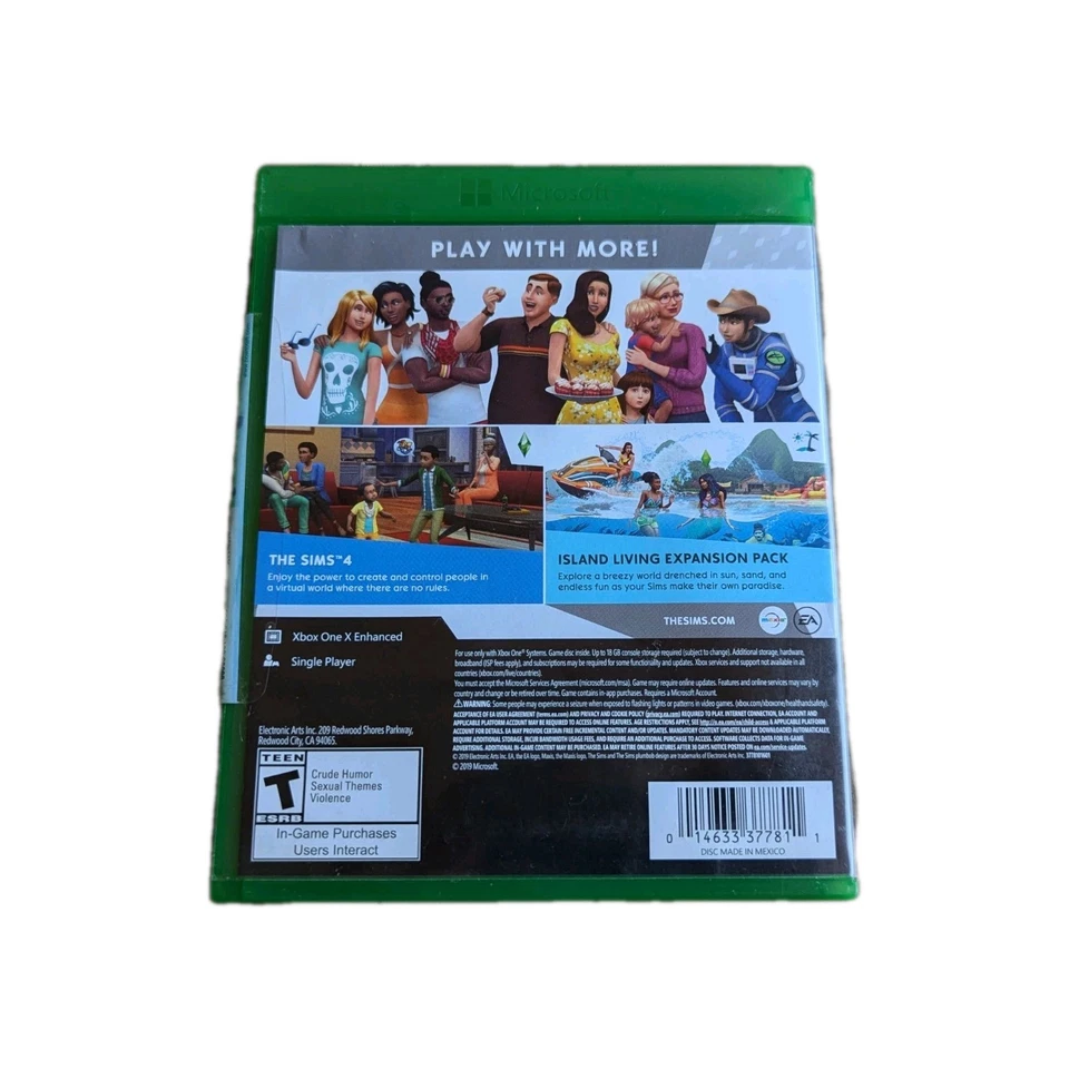 Sims 4 Bundle: Island Living for Xbox One - Tested - Image 2 of 4