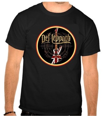 Def Leppard Rock Music Logo schwarz T-Shirt -1218