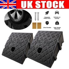2 PACK Heavy Duty Kerb Ramps for Motorcycle Vehicle Threshold Ramp Curb Tool