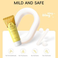 100g Milk Honey Hand Wax Gentle Exfoliating Peel-Off Hand Wax Deep Nourishment
