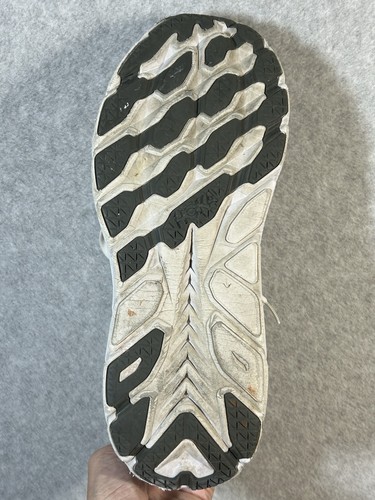 Hoka One One Clifton 8 Mens Size 10.5 D Light Gray - Picture 9 of 23
