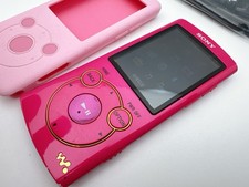 Sony NW-S764 Walkman 8GB Vivid Pink MP3 Player Bluetooth Japanese Model Tested