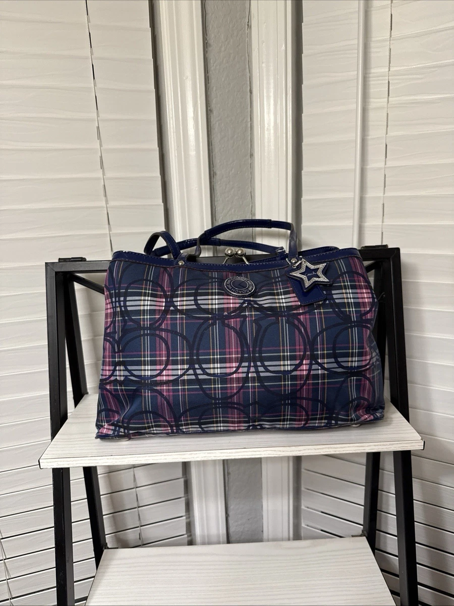 Coach Plaid Shoulder Bag Bags & Handbags for Women for sale | eBay