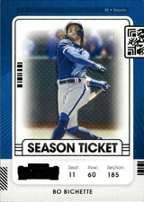 2021 Panini Contenders #38 Bo Bichette Toronto Blue Jays