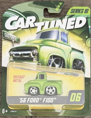 Car Tuned Series 10 Customs Street '56 Ford F100 #06 Green 2026