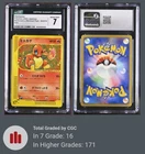 🔥Regrade Super Clean 🫧 Pokemon Charmander 2002 Holo E-Series McDonald's Promo