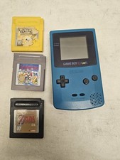 NINTENDO CGB-001 GAMEBOY COLOR WITH 3 GAMES