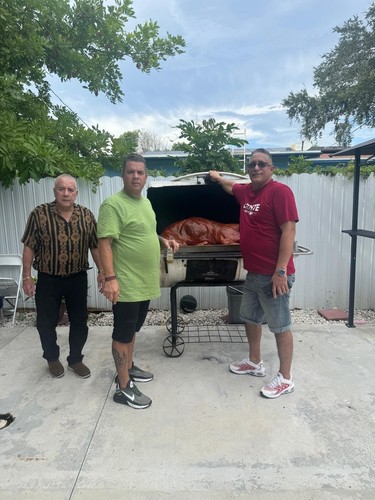 Backyard Pro Commercial Outdoor Smoker Metal Construction Large Barbecue