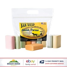 5-Pack Variety Natural Soap Bars, Detoxifying and Hydrating for Face and Body