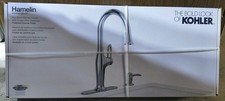 KOHLER Hamelin Stainless Single Handle Pull down Kitchen Faucet R33444-SD-VS-NEW