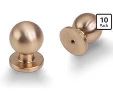 10 Pack Champagne Bronze Kitchen Cabinet Knobs Gold Drawer Knobs