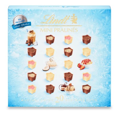 Lindt Mini Pralines feinherbe Schokolade Pralinenmischung 90g