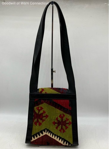 Women Red 100% Cashmere Baguette - 第 4/7 張圖片