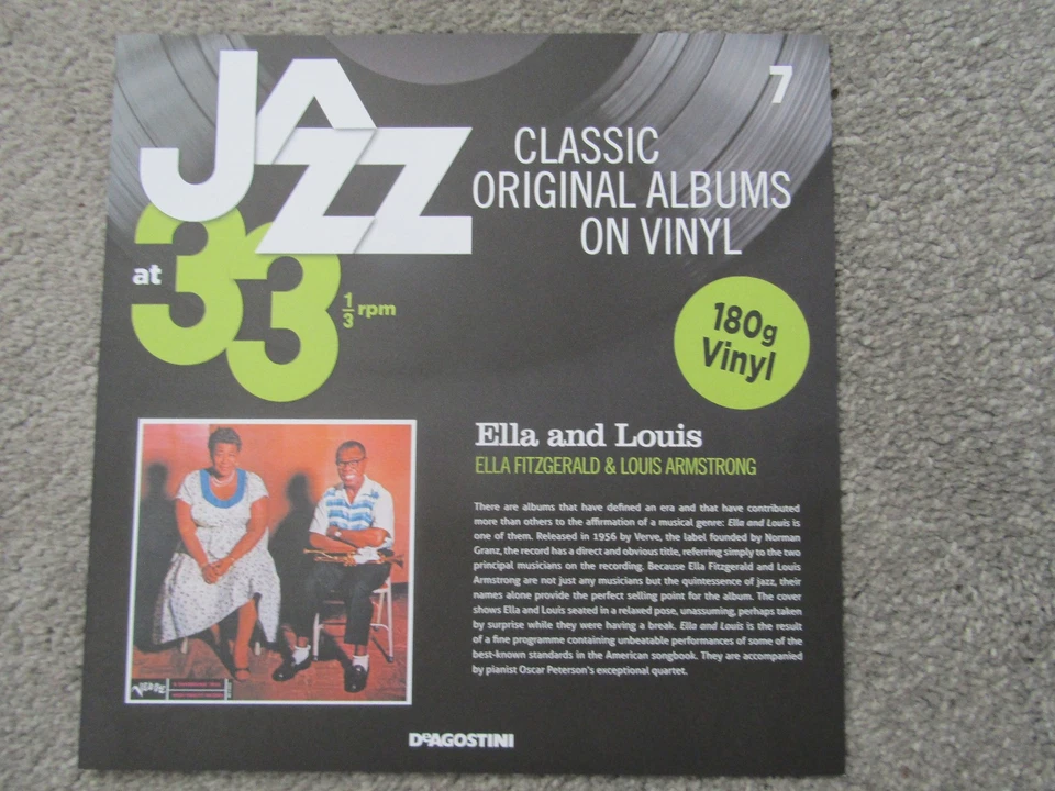 ELLA FITZGERALD AND LOUIS ARMSTRONG – S/T  (2016 vinyl LP) mint / opened - Image 2 of 4