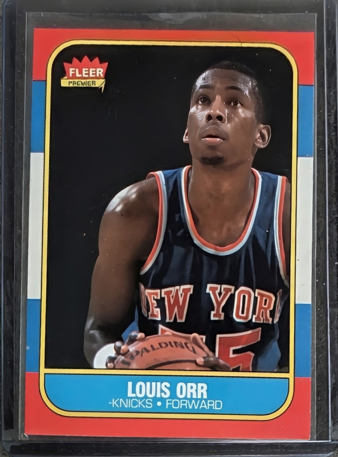 1986-87 Fleer - Louis Orr #83