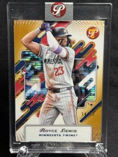 2025 Topps Pristine - Royce Lewis #182 Encased Gold Pulsar Refractor /50 Twins 