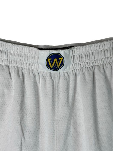 Nike Dri-Fit NBA Golden State Warriors Swingman Basketball Shorts White 42 - XL - Picture 3 of 14