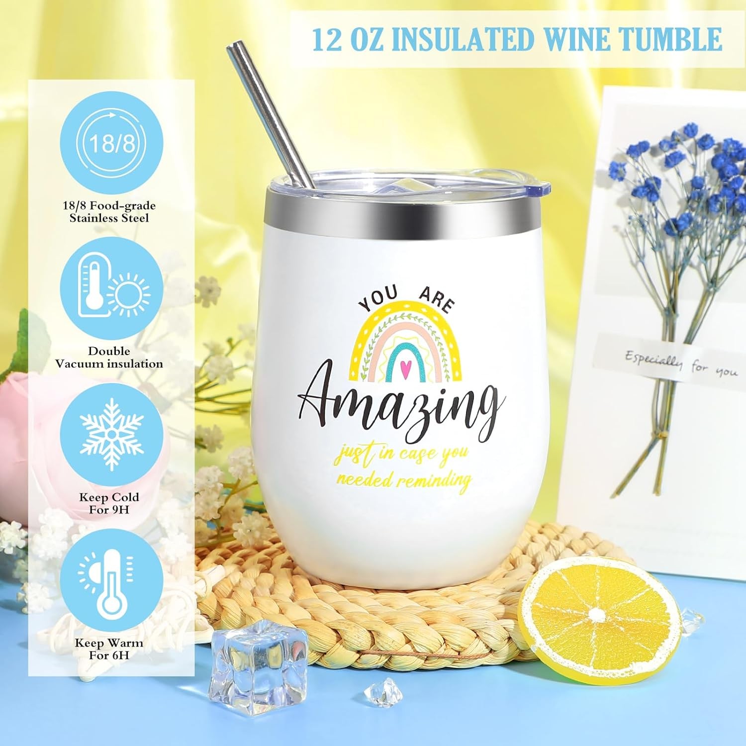 Birthday Gifts for Women, Ocean Scented Relaxing Spa Gift Baskets for Women Mom 