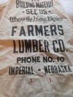 Vintage Farmers Lumber Co. Ph. 12 Used Smoking  Imperial, Nebraska. Nail Apron.  — photo 4