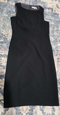 EMANUEL Emanuel Ungaro Womens Black Classic Shift Dress Womens Sz 10