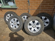 Nissan Pathfinder Alloy Wheels R51 MK3 17 Inch Navara D40 Aluminium Rims 4x4