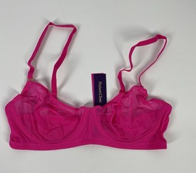 Maison Close Corps A Bra 3 Neon Pink 34D Large