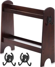 Pine Wood Saddle Rack Saddle Stand for English and Western Saddles Horse Tack Or