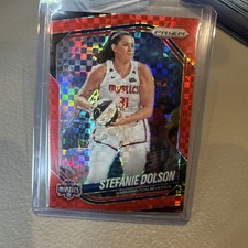 Panini Prizm WNBA 2025 Red Pandora Prizm Stefanie Dolson Mystics # /75