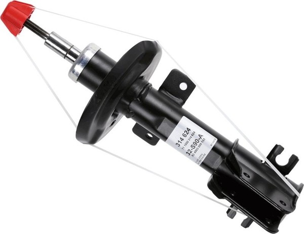 1 X StoßDäMpfer Sachs Amortyzatory/Shock Absorbers 314 624 FüR Fiat Stilo Multi-image