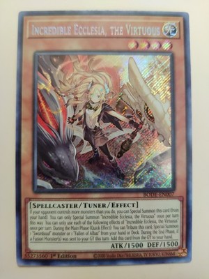 Incredible Ecclesia, The Virtuous BODE-EN007 Secret Rare 1st Ed NM