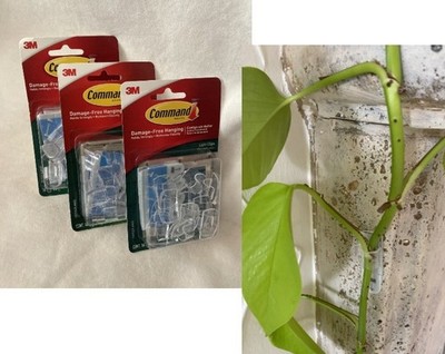 3 PACK 3M Command Brand Damage Free Hanging OUTDOOR LIGHT CLIPS WINDOW HOOKS  48 | eBay