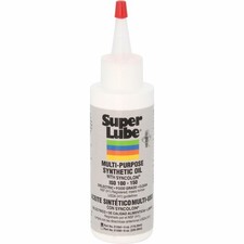 Super Lube 51004 Synthetic Oil with PTFE, High Viscosity, 4 oz Bottle