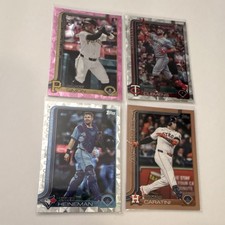 Topps 2024-25 Update Series MLB Card Lot 4 Simon Clemens Heineman Caratini 