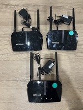 Lot of 3 Netgear AC1000 Dual Band WiFi Router R6080