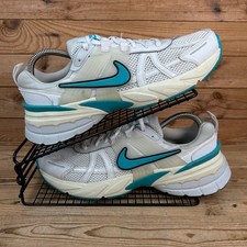 Nike Trainers Womens Size UK 8.5 V2K Run White Dusty Cactus Mesh Run Shoes