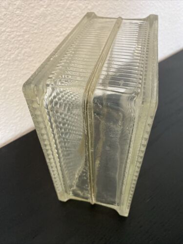 VTG 1948 Dr Pepper Headquarters Building Glass Construction Block Soda Pop RARE2 - Picture 10 of 19