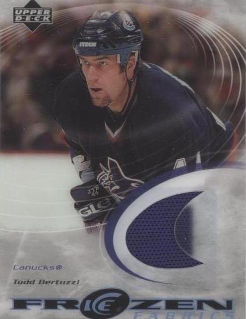 2003-04 Upper Deck Ice - Todd Bertuzzi #FF-TB - 1 of 1