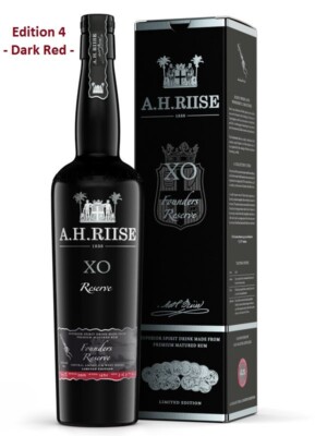 A.H. Riise XO Founders Reserve - Edition 4 -  Dark Red Dunkelrot - 45,1% 0,7 ltr