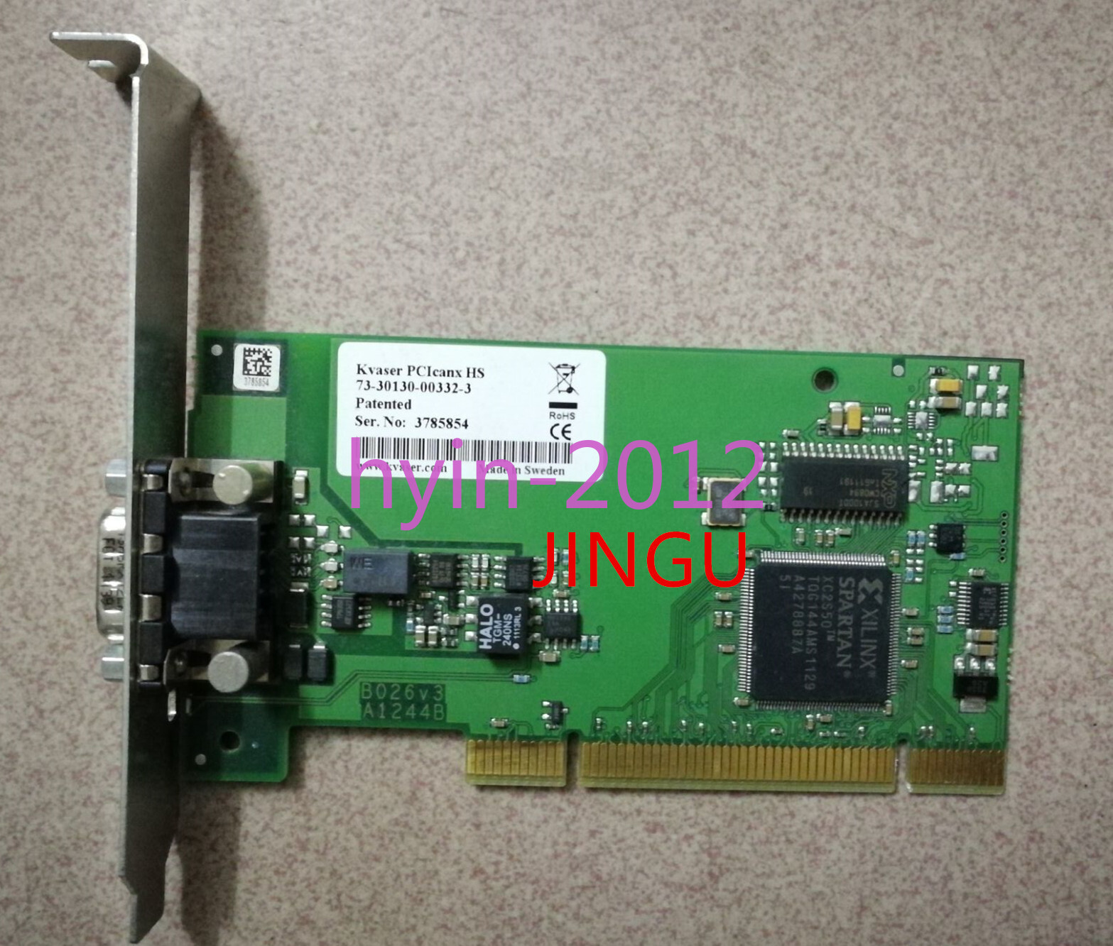 1pcs Used kvaser pci canx hs patented 73-30130-00332-3 | eBay