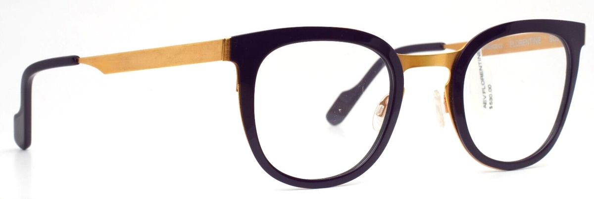 Anne ＆Valentin SHE LOVES 1607 サングラス ANNE ET VALENTIN Florentine 8C34 Purple Gold Unisex Square