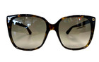 Gucci Gg0022S Womens Cat Eye Sunglasses Brown Tortoise Havana/Grey Gradient 57mm