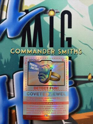 1x Coveted Jewel  Borderless FOIL   Secret Lair MTG NM Just Add Milk BONUS (799)