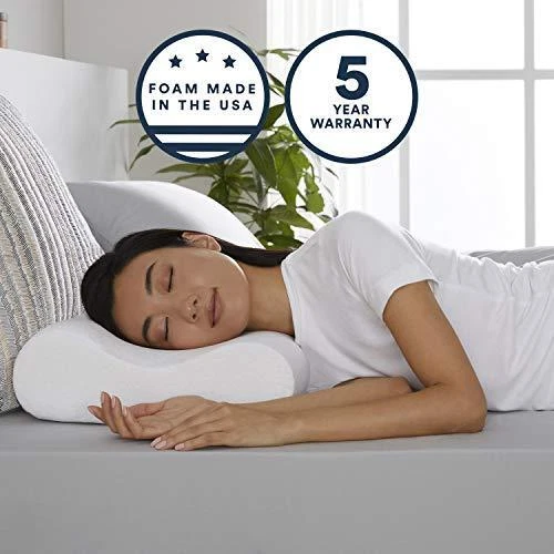 Sleep Innovations Contour Memory Foam Cervical Support Pillow