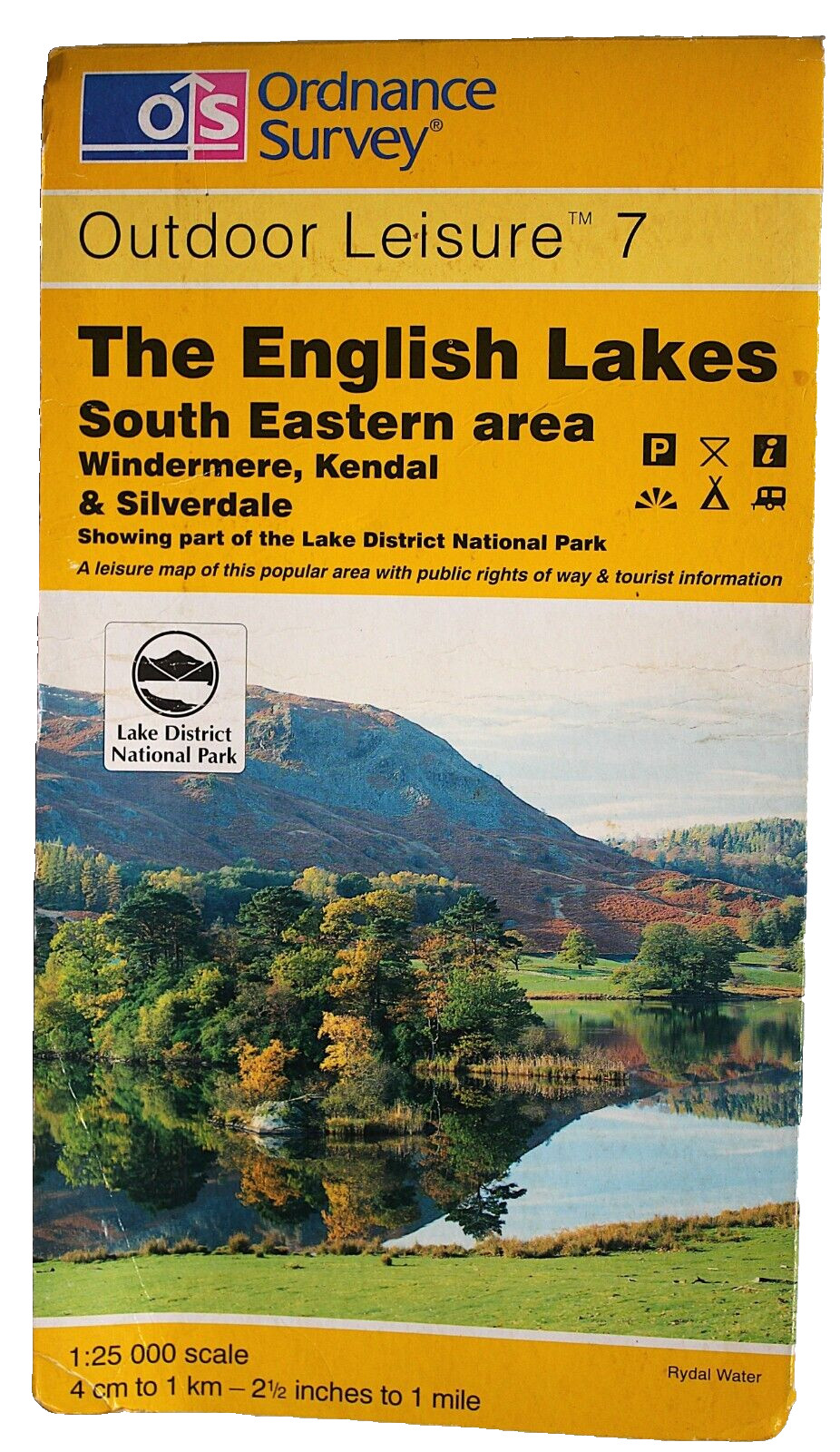 OS  Outdoor Leisure 7 English Lakes South East Area Windermere Kendal Silverdale