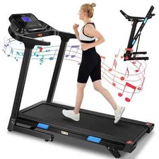 3.25HP Foldable Walking Pad Treadmill Electric Treadmill Machine with Incline