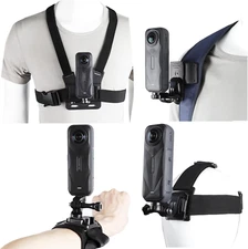 Accessories Kit for Insta360 One X5/X4/X3/X2/X, One R, X and Gopro Hero 9,New Qu