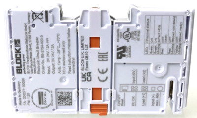 Block Electronic Circuit Breaker | FW:1.25 | EB-2724-020-0
