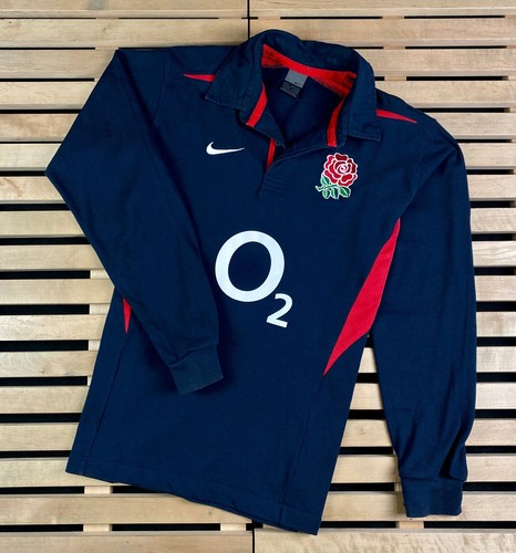 Mens Rugby Sweatshirt Nike England Size 